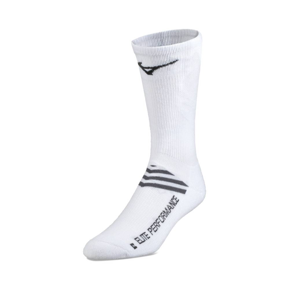 Calzini Mizuno Pallavolo RUNBIRD® Crew Uomo - Bianche - 61453-KPZB